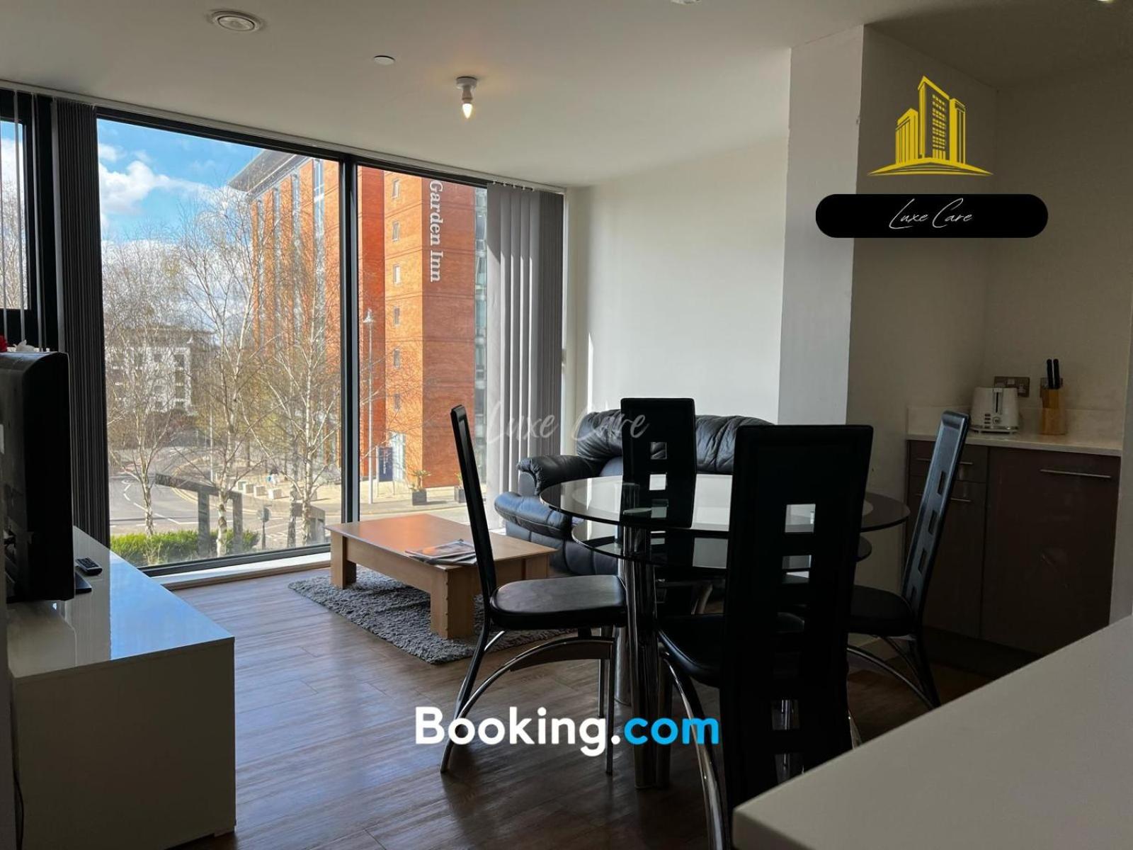 Last-Minute Specials L Book It Now L Sleeps Up To 4 L 2 Bed 2 Bath - Gym - Prime Birmingham Location L Jvt Short Lets Zewnętrze zdjęcie